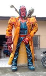 Hellboy Mexican Fair Rides Meme Template