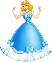 Blue Disney Princess - Cinderella Meme Template