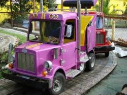 Purple Truck Mexican Fair Rides Meme Template