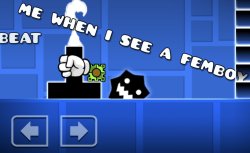 Femboy Gooner Meme Template