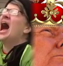 Trump and liberal Meme Template