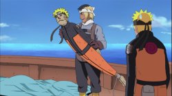 Naruto as fish bait Meme Template