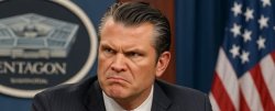 Hegseth angry Meme Template