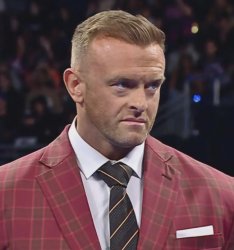 Nick Aldis glare Meme Template