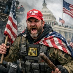 J6 insurrectionist Meme Template