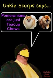 Teacup Chow Meme Template