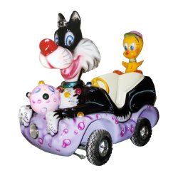 Sylvester (Looney Tunes) Car Mexican Fair Rides Meme Template