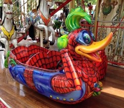 Spider-Man Woody Woodpecker Mexican Fair Rides Meme Template