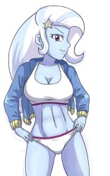 Trixie's Pink and White Underwear Meme Template