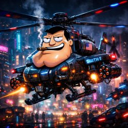 American Dad Stan Smith is a helicopter Meme Template