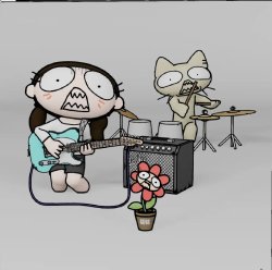 Lala stressful Meme Template