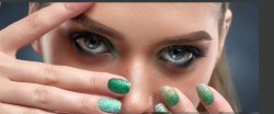 Nails & eyes Meme Template