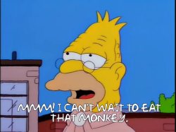 Eat that monkey Meme Template