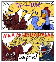 Me when I imagine school but what school actually is Meme Template