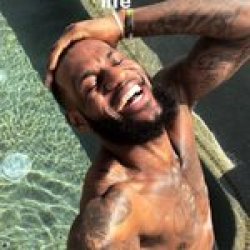 Lebron smiling through it all Meme Template