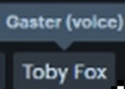 GASTER Meme Template