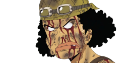 Injured Usopp ( Alabasta Arc ) Meme Template