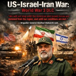 US–Israel–Iran War (World War 3 DLC) Meme Template