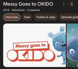 Messy goes to Okido Meme Template