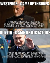 Putin Westeros Meme Template