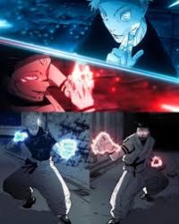 Gojo VS sukuna Meme Template