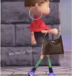 Outta here Meme Template