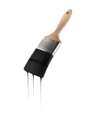 PaintBush with Black Paint Meme Template