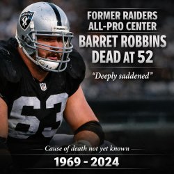 Former Raiders All-Pro center Barret Robbins dead at 52: 'Deepl Meme Template