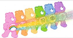 Care Bear Stare Meme Template