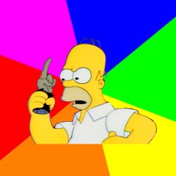 Homer wishes Meme Template