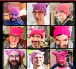 Pussy Hat Wokesters Meme Template