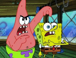 Spongebob Patrick pointing Meme Template