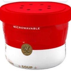 Campbell's microwavable soup blank Meme Template