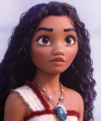 Moana surprised Meme Template