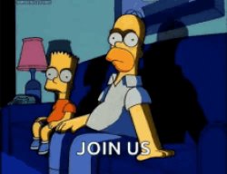 Join Us Simpsons Meme Template