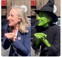 Gov. Spamburger & Wicked Witch Meme Template