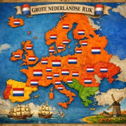 map of europe but the dutch have invaded most of the continent s Meme Template