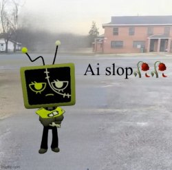 Vee ai slop sybau Meme Template