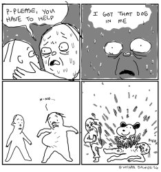 I got that dog in me comic Meme Template