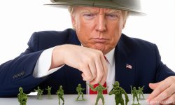 Donald Trump Toy Soldiers Meme Template