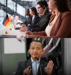 Bahlil vs World Meme Template