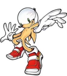 Bald sonic Meme Template