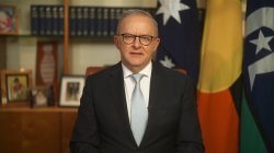 Prime Minister Anthony Albanese National Address to Australians Meme Template
