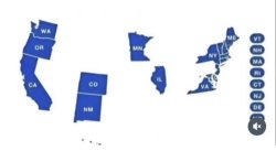 Blue States create 80% of US revenue Meme Template