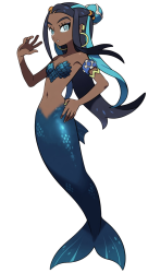 Mermaid Nessa Meme Template