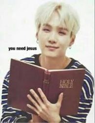 suga with bible Meme Template