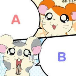 hamtaro reaction Meme Template
