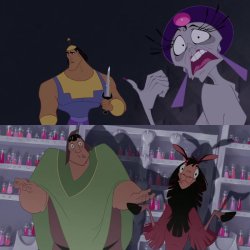Emperors new groove Meme Template