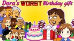 Dora worst birthday gift Meme Template