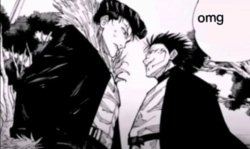 omg sukuna blank Meme Template
